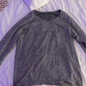 lululemon grey swiftly tech 2.0 long sleve